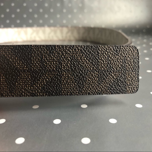 Michael Kors reversible belt brown/white L and XL - Picture 2 of 7